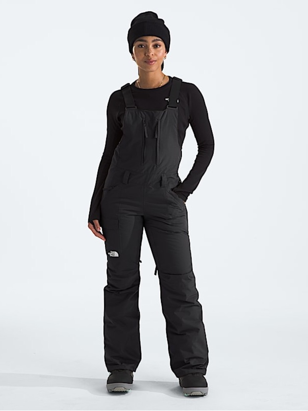 Like New North Face Women’s Insulated Bib Size Small
